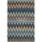 Safavieh Cedar Brook Hand Loomed Small Rectangle Rug- Green - Blue- 4 X 6 Ft. CDR145D-4 - alternate 1
